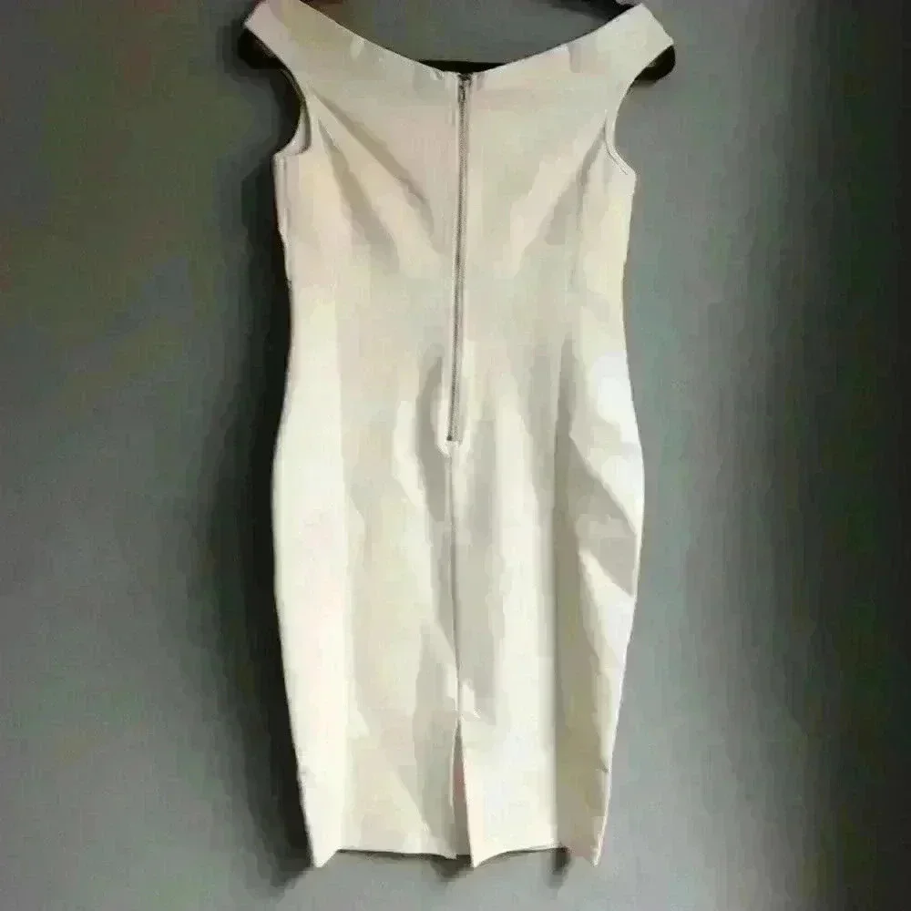 AEOM. Little white dress. Cocktail dress - Picture 3 of 4